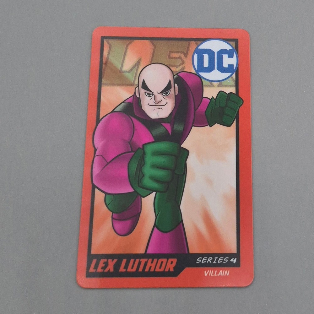 DC Comics Super Friends Series 4 Lex Luthor Villain Trading Card s20 009